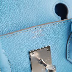 Hermes Birkin 30 Epsom Bleu du Nord - O Square 2011