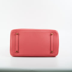Hermes Birkin 35 Rose Lipstick Togo - Q Square Stamp 2013