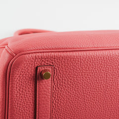 Hermes Birkin 35 Rose Lipstick Togo - Q Square Stamp 2013