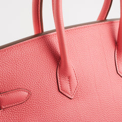 Hermes Birkin 35 Rose Lipstick Togo - Q Square Stamp 2013