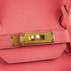 Hermes Birkin 35 Rose Lipstick Togo - Q Square Stamp 2013