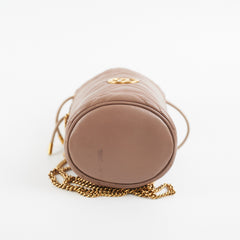 Gucci Marmont Mini Pink Bucket Bag
