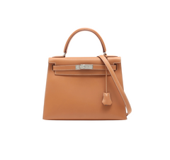 Hermes Kelly 28 Vintage Vache Natural - Stamp Square C