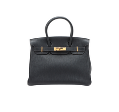 Hermes Birkin 30 Fjord Blue Indigo- H Square