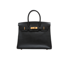 Hermes Birkin 30 Ardennes Black - Stamp E Square