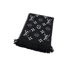 Louis Vuitton Eshal Progomania Black Scarf