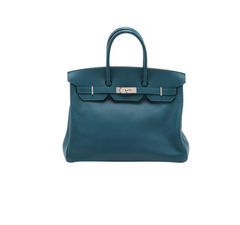 Hermes Birkin 35 Blue de Galice Epsom - Q Square
