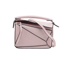 Loewe Mini Pink Iridescent Puzzle Bag