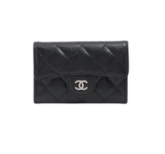 Chanel Caviar Black Card Case