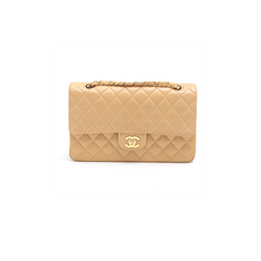 Chanel Classic Flap Dark Beige Medium/Large Shoulder Bag