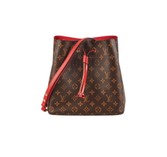 Louis Vuitton Neo Noe Red Monogram Shoulder Bag