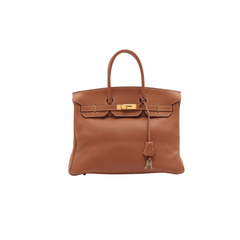 ITEM 13 - Hermes Birkin 35 Togo Gold Stamp E Square (2001)