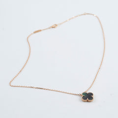 Van Cleef and Alhambra Grey Mother of Pearl MOP Necklace - 2021