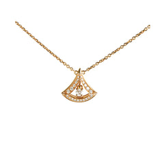 Bvlgari Divas Dream Diamond 18k Pink Gold Necklace 354363