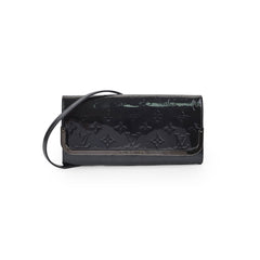 Louis Vuitton Patent Clutch Black