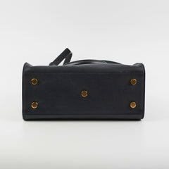 Saint Laurent Toy Cabas Black Shoulder Bag