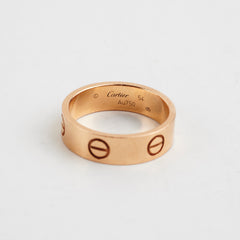 Cartier Love Ring Pink Gold Size 54