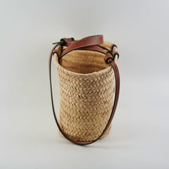 Celine Raffia Basket Bag