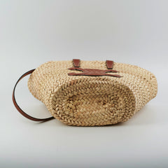 Celine Raffia Basket Bag
