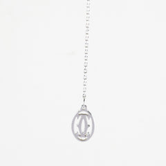 Cartier White Gold 0.59 Carat Diamond Necklace