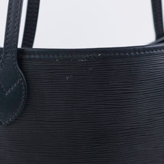 Louis Vuitton Neverfull Tote Bag MM Black Epi