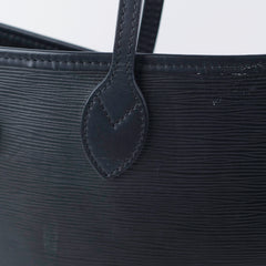 Louis Vuitton Neverfull Tote Bag MM Black Epi