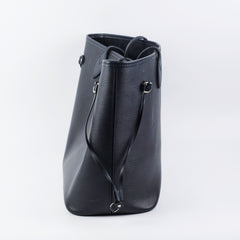 Louis Vuitton Neverfull Tote Bag MM Black Epi