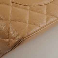 Chanel Caviar Medallion Tote Beige