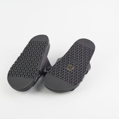 Hermes Chypre Size 36 Black Sandals