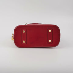 Louis Vuitton Alma BB Monogram Vernis Shoulder Handbag