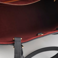 Louis Vuitton On The Go MM Black/Beige