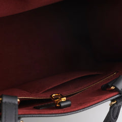 Louis Vuitton On The Go MM Black/Beige