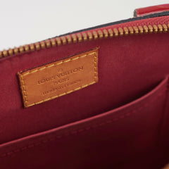 Louis Vuitton Alma BB Monogram Vernis Shoulder Handbag