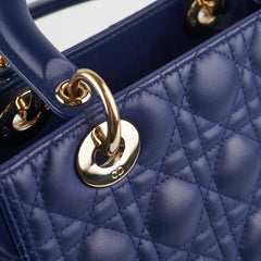 Dior Medium Lady Dior Blue