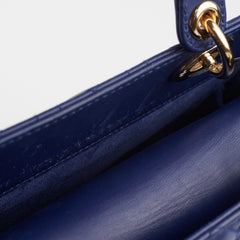 Dior Medium Lady Dior Blue