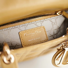 Dior Lady Dior Ethereal Green Cannage Lambskin