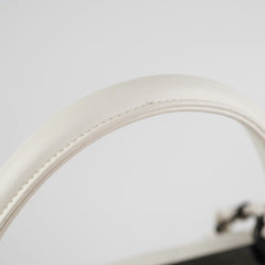 Chanel Quilted Small Trendy CC Dual Handle Flap Bag White (Microchipped)