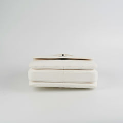 Chanel Quilted Small Trendy CC Dual Handle Flap Bag White (Microchipped)