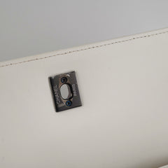 Chanel Quilted Small Trendy CC Dual Handle Flap Bag White (Microchipped)