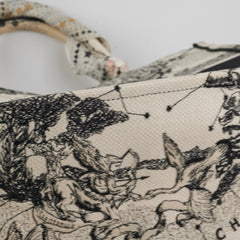 Dior Medium Book Tote Latte