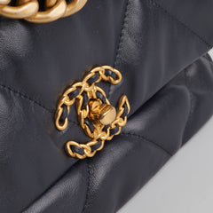 Chanel Small 19 Navy