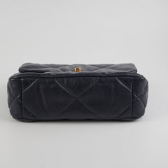 Chanel Small 19 Navy