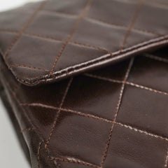 Chanel Vintage Classic Medium/Large Dark Brown