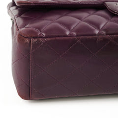 Chanel Maxi Lambskin Jumbo Dark Purple