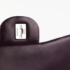 Chanel Maxi Lambskin Jumbo Dark Purple