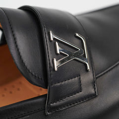 Louis Vuitton Black Leather Saint Germain Loafers size 6fers Size 6