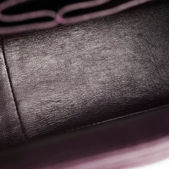 Chanel Maxi Lambskin Jumbo Dark Purple