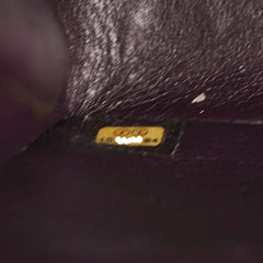 Chanel Maxi Lambskin Jumbo Dark Purple