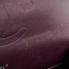 Chanel Maxi Lambskin Jumbo Dark Purple