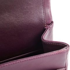 Chanel Maxi Lambskin Jumbo Dark Purple